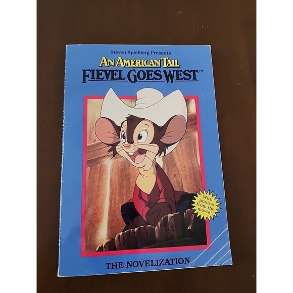 Vtg An American Tail Fievel Goes West Fievel To The Rescue Paperback Book 1991 - Picture 2 of 13